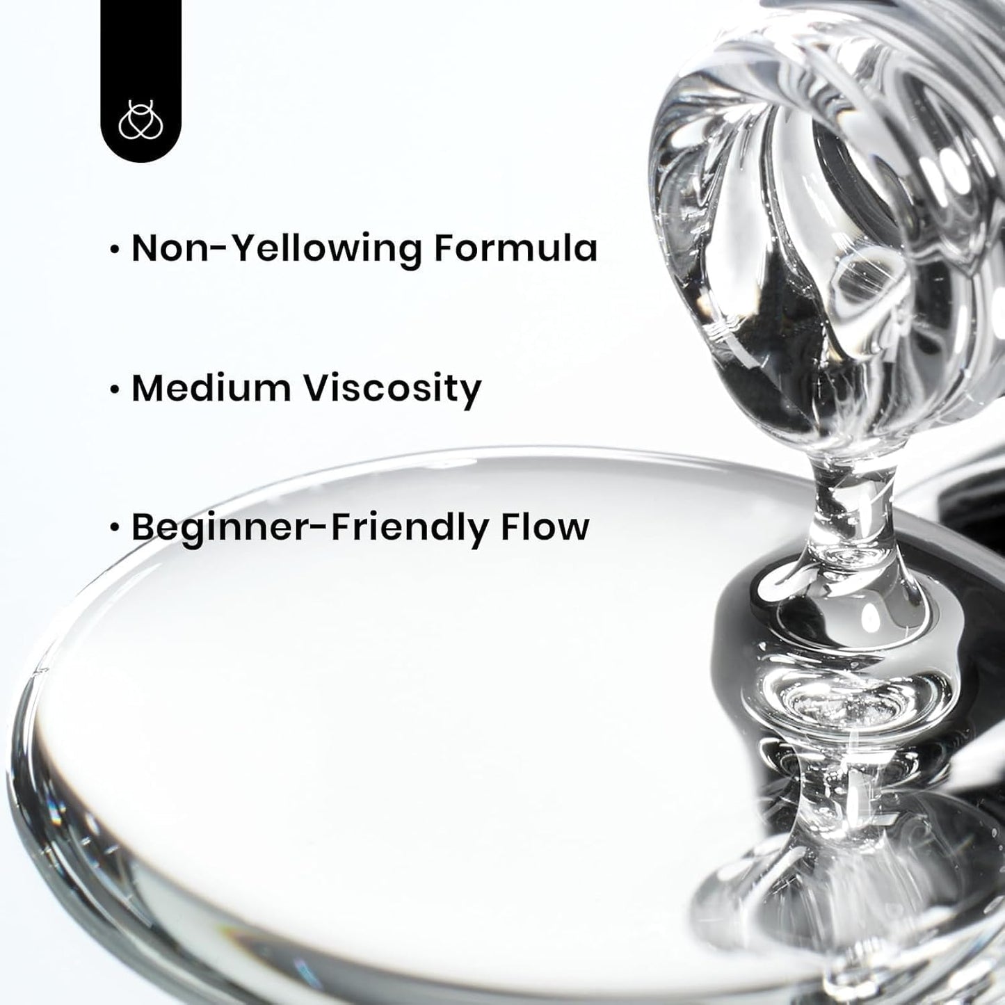 specialty options: hema-free clear and low-heat clear formulas for sensitive users