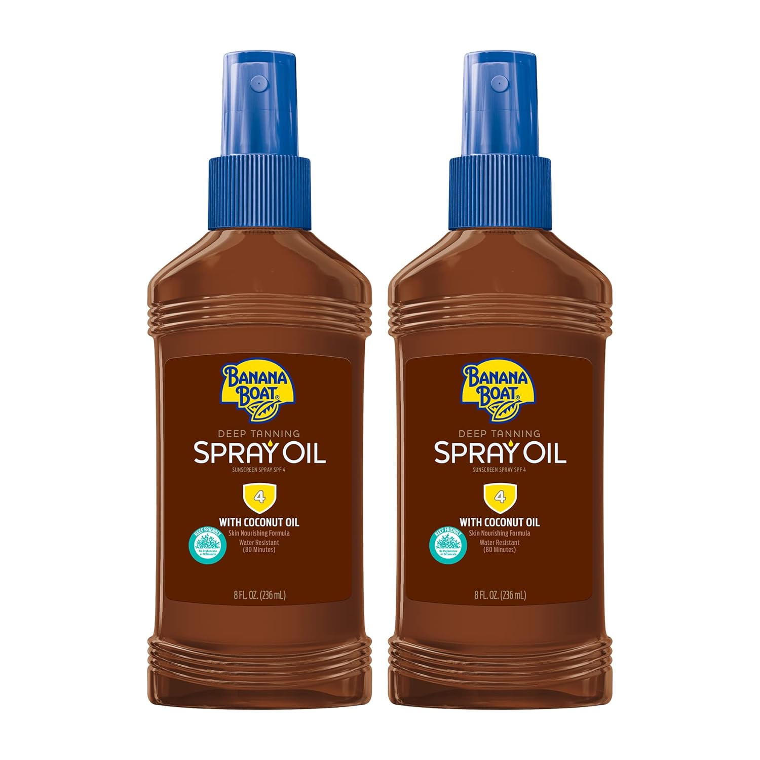 spf 4 broad-spectrum uva/uvb sunscreen in a tanning oil base