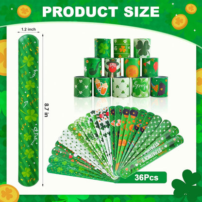 spring-steel slap core wrapped in printed pvc film enabling quick snap-to-wear action