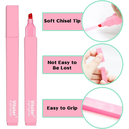 square ergonomic barrel that is non-rolling and comfortable to grip
