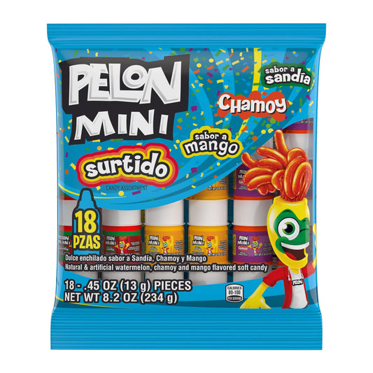squeezable soft-plastic bottle packaging that releases candy with hand pressure