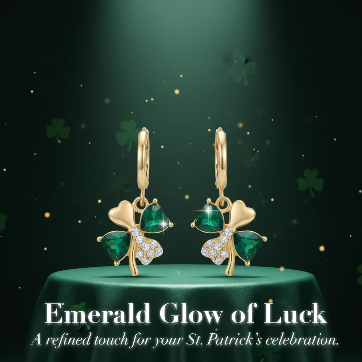 st. patrick's day themed irish holiday styling