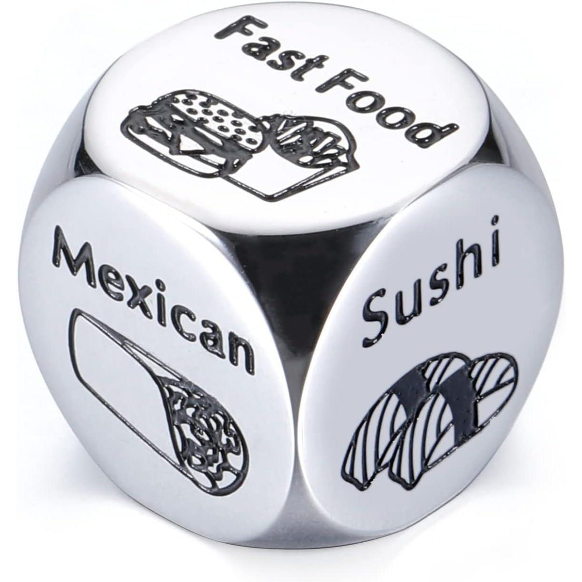 stainless steel construction (0.05 kg) for durability and traditional anniversary symbolism