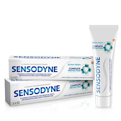 stannous fluoride active ingredient for sensitivity blocking, antibacterial gum protection, and enamel remineralization