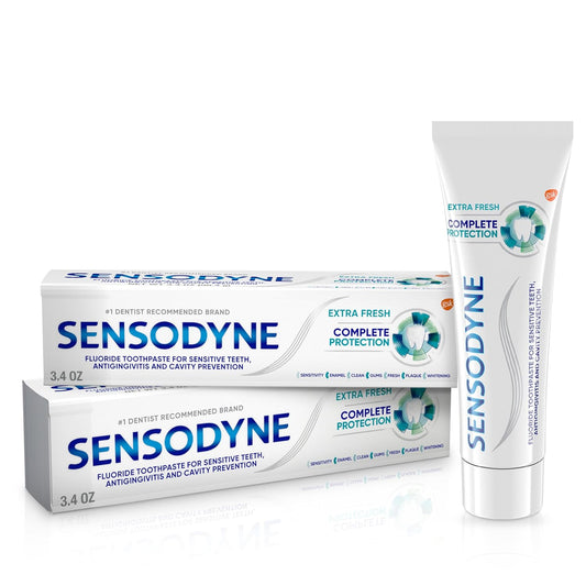 stannous fluoride active ingredient for sensitivity blocking, antibacterial gum protection, and enamel remineralization
