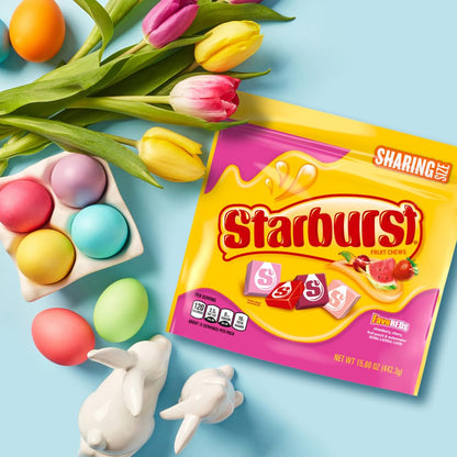 STARBURST FaveREDS Chewy Candy – Nostalgic Valentine's Day Gift for Her, Stocking Stuffer Candy