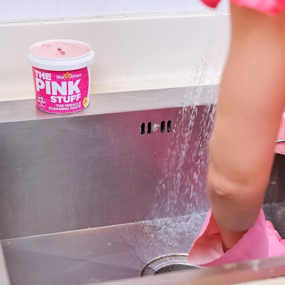 Stardrops The Pink Stuff Miracle Cleaning Paste and Sponge Set – Practical Birthday Gift for Mom, Grandma, and the Woman Who Has Everything