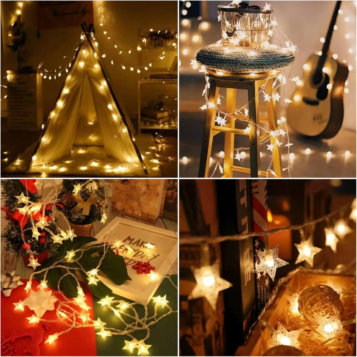 Starlite Star String Lights – Nursery and Toddler Room Decor with Cool-Touch LED Safety
