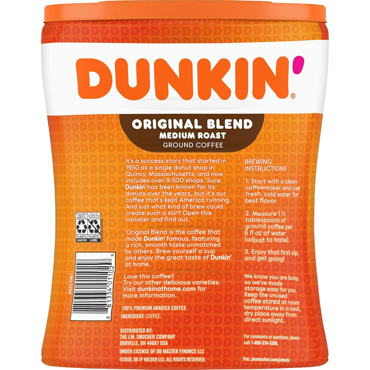 stay-fresh resealable canister packaging