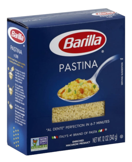 stelline (little star) shape sized for soups and small bites