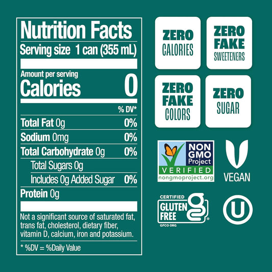 stevia leaf extract as the sole sweetener, with no sugar and no artificial sweeteners