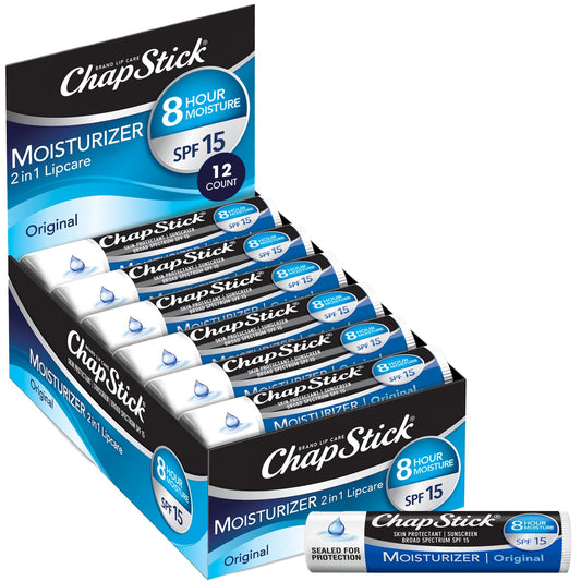 stick format with 0.15 oz per tube, portable for pockets and purses