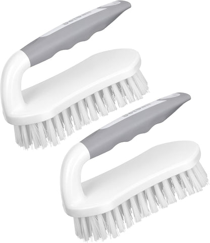 stiff polypropylene bristles rated for heavy-duty scrubbing