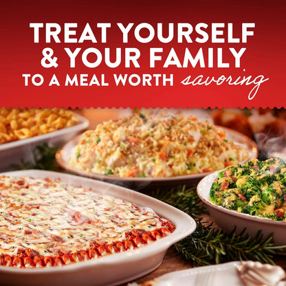 Stouffer's Classic Lasagna with Meat and Sauce – Family Size Frozen Dinner for Kid-Friendly Weeknight Meals