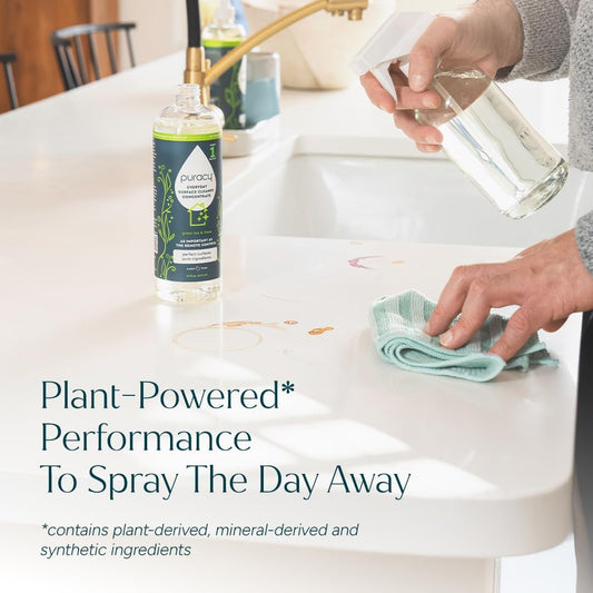 streak-free multi-surface compatibility (countertops, tabletops, sealed surfaces, electronics screens)