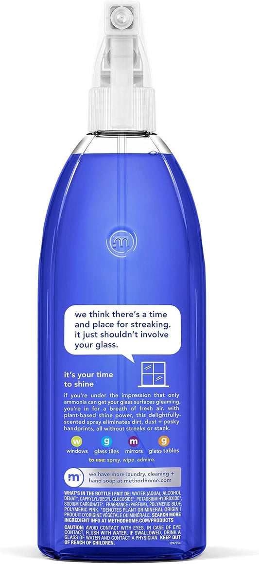 streak-free shine technology for glass, windows, mirrors, and glass tile