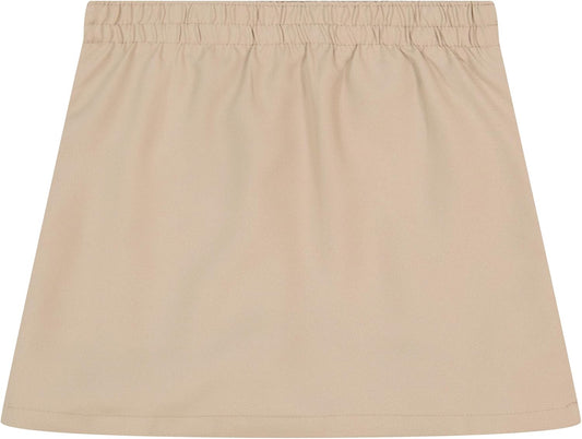 stretchy knit pull-on waistband (no buttons, snaps, or zippers)