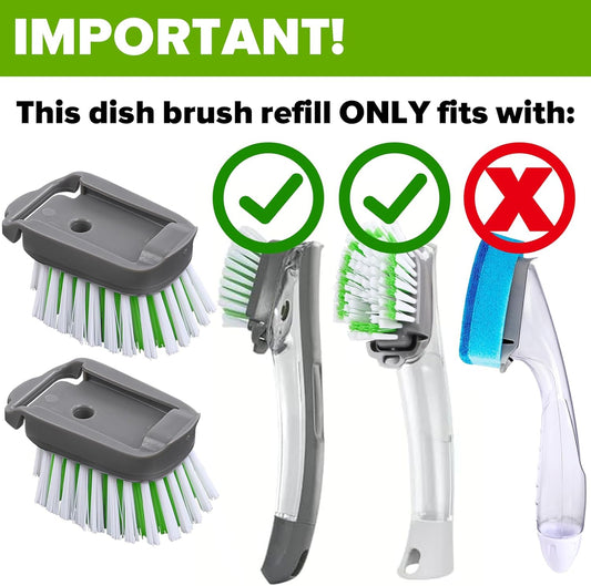 strong nylon wire bristles that resist food trapping and last through heavy use