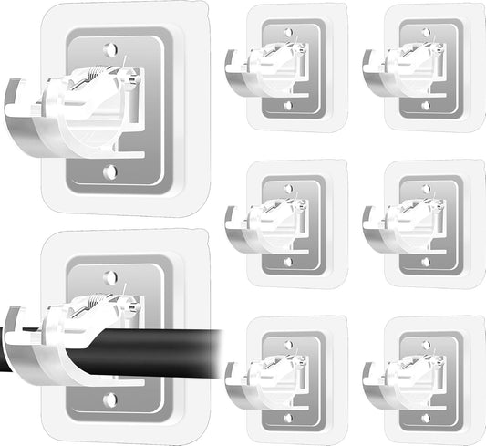strong self-adhesive backing that requires no drilling, screws, or nails