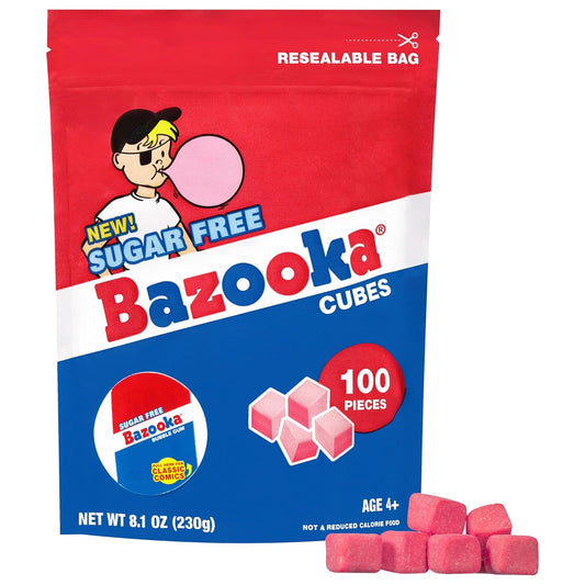 sugar-free bubble gum formulation