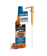 Syruvia Sugar Free Syrup – Calming Flavor Ritual for Mindful Coffee Drinkers, 25.4 fl oz With Pump