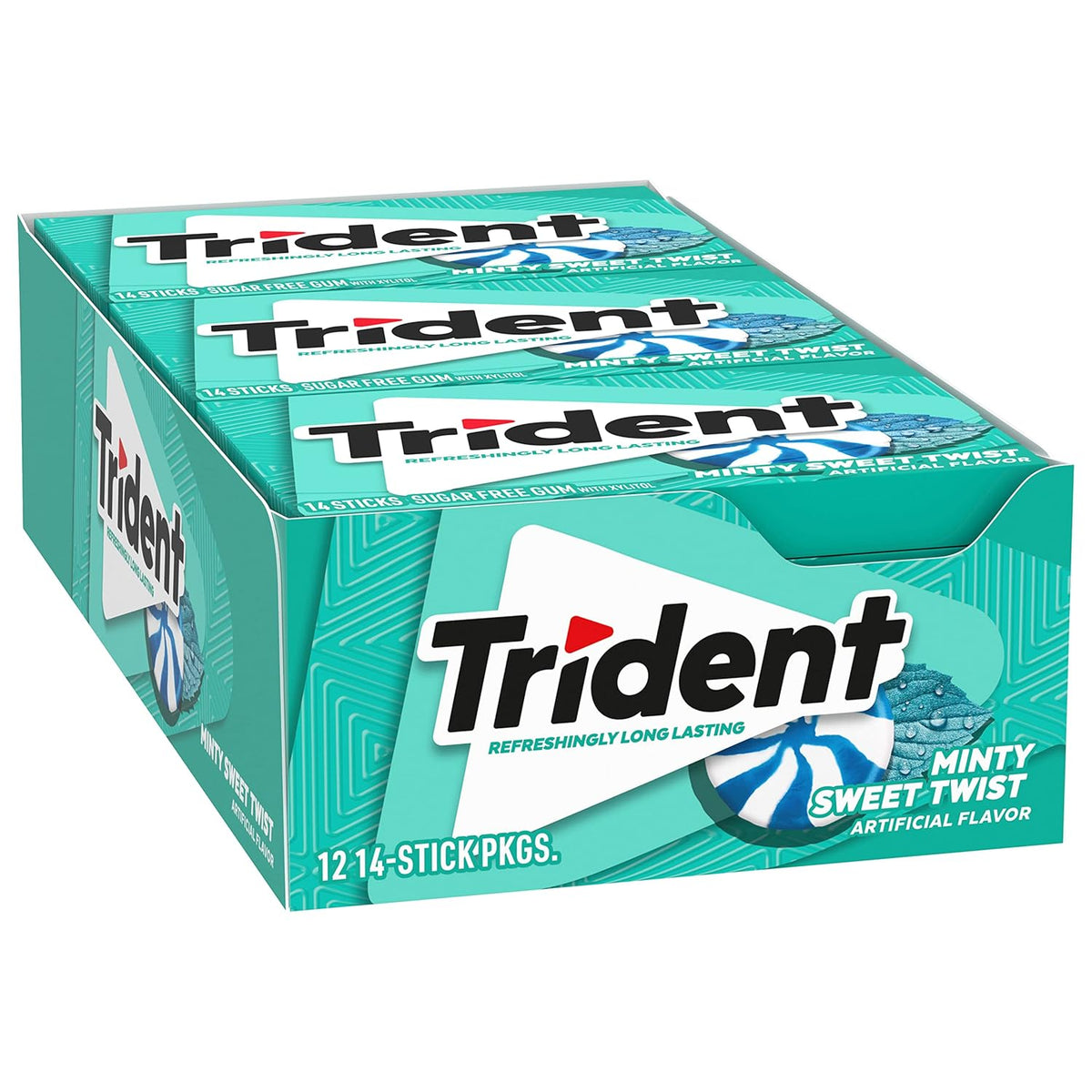 sugar-free formula sweetened with xylitol, sorbitol, and aspartame