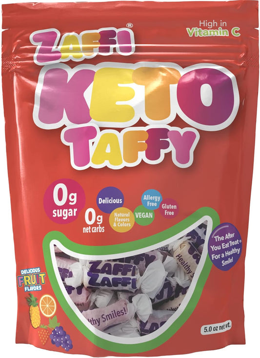 sugar-free, keto-friendly taffy formula