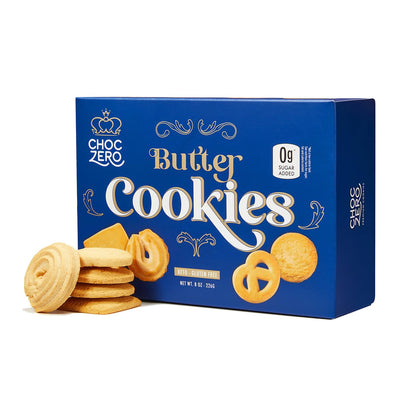 sugar-free, sweetened with natural monk fruit