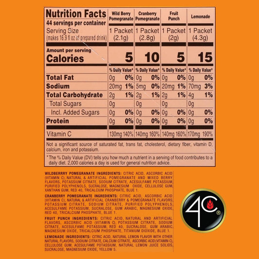 sugar-free sweetened with sucralose and acesulfame potassium
