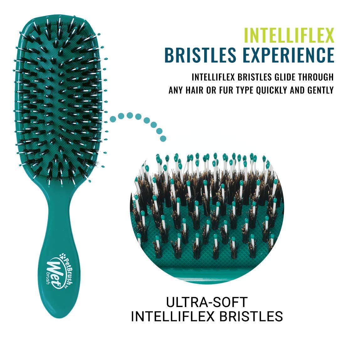 suitable for all hair types including long, short, thick, and fine pet coats
