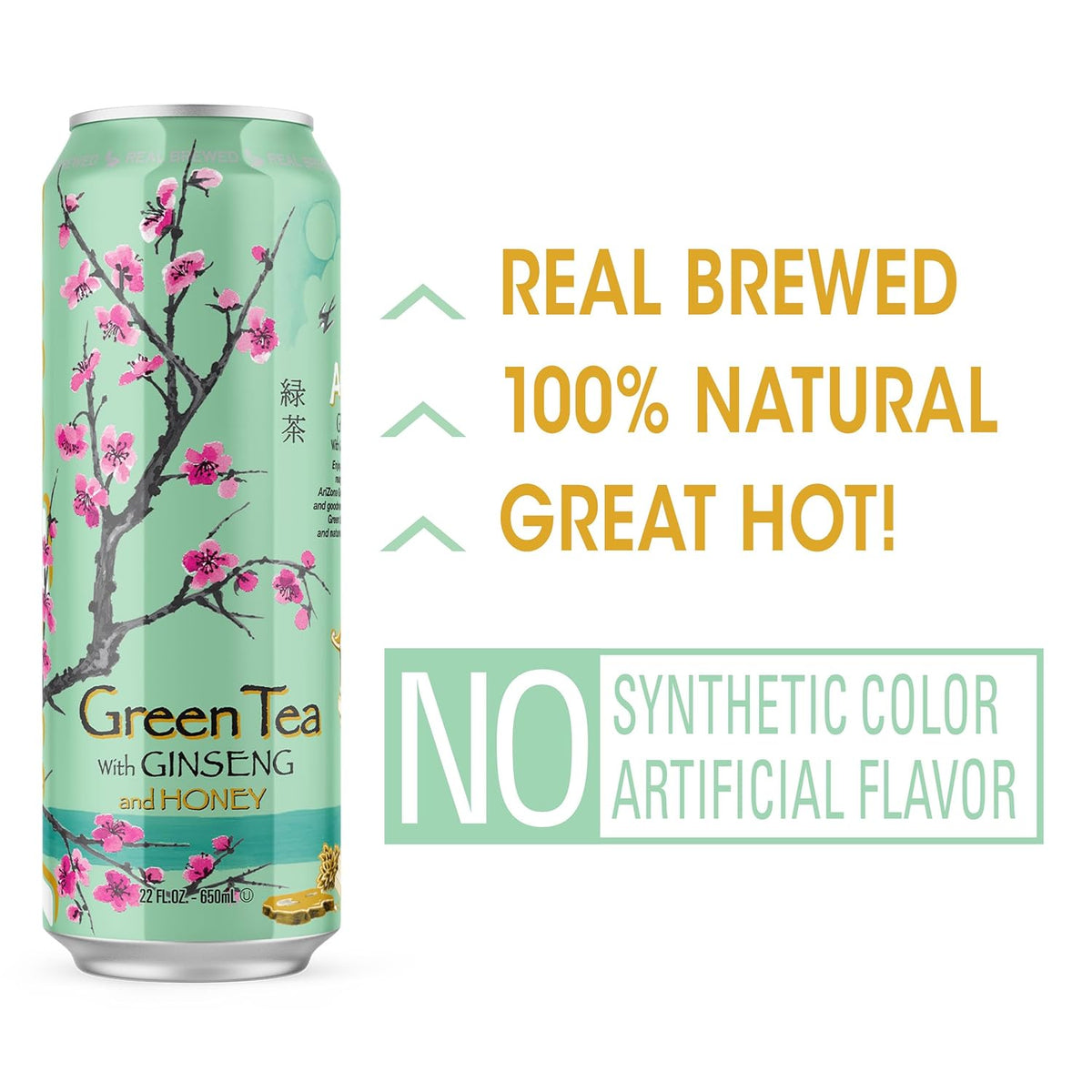 sun-brewed premium black tea blend as the base