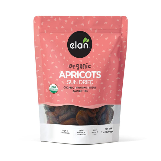 sun-dried turkish apricots, 7 oz resealable package