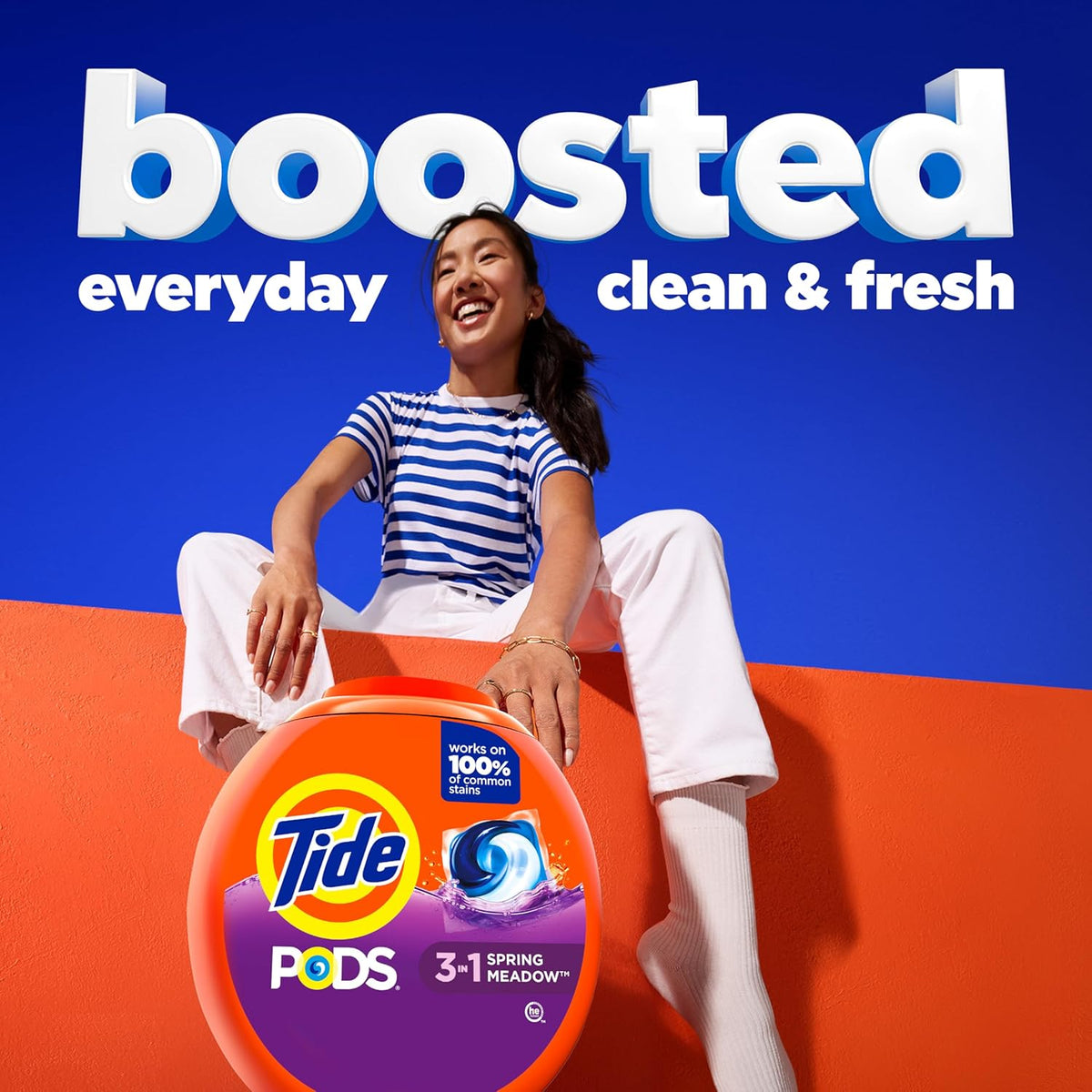 super concentrated formula with 3x cleaning ingredients per dose vs. leading bargain liquid