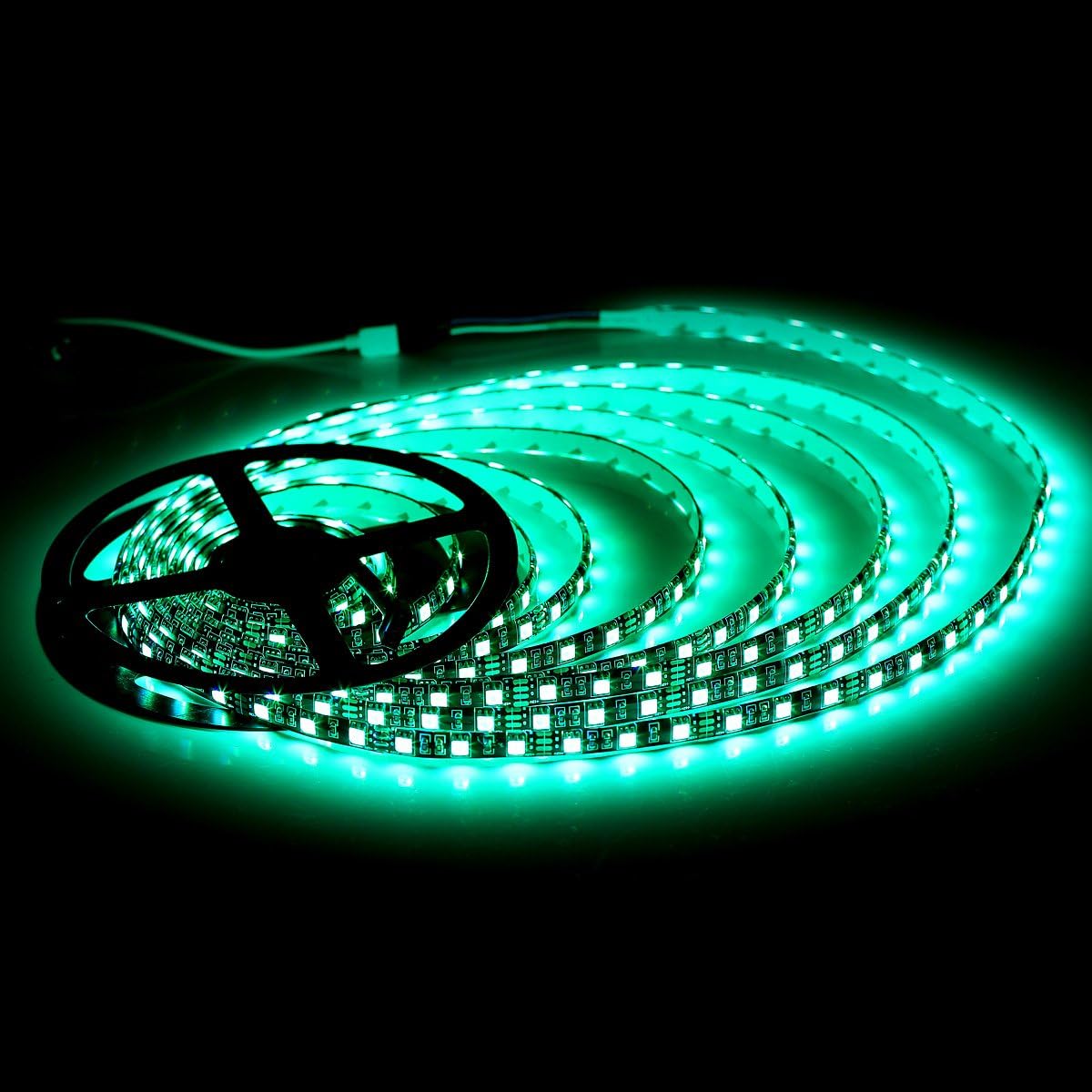 SUPERNIGHT RGB LED Strip Lights – 16.4ft Black PCB Ambient Backlighting for Behind TV and Media Walls