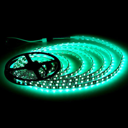 SUPERNIGHT RGB LED Strip Lights – 16.4ft Black PCB Ambient Backlighting for Behind TV and Media Walls