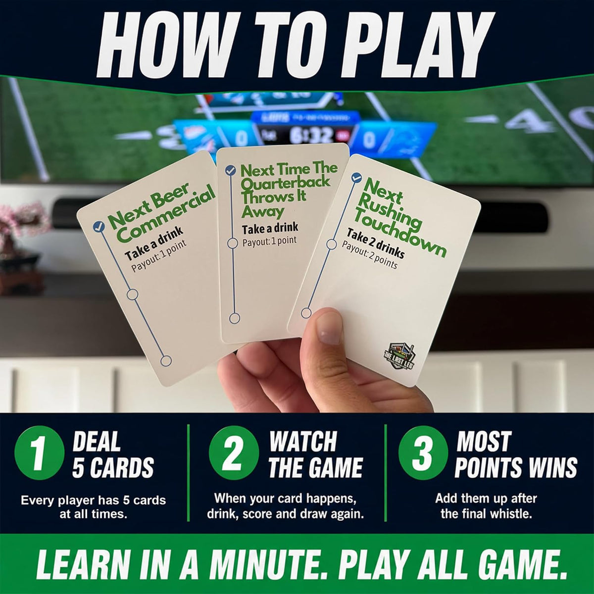 supports 2+ players with simple deal-5-and-react rules