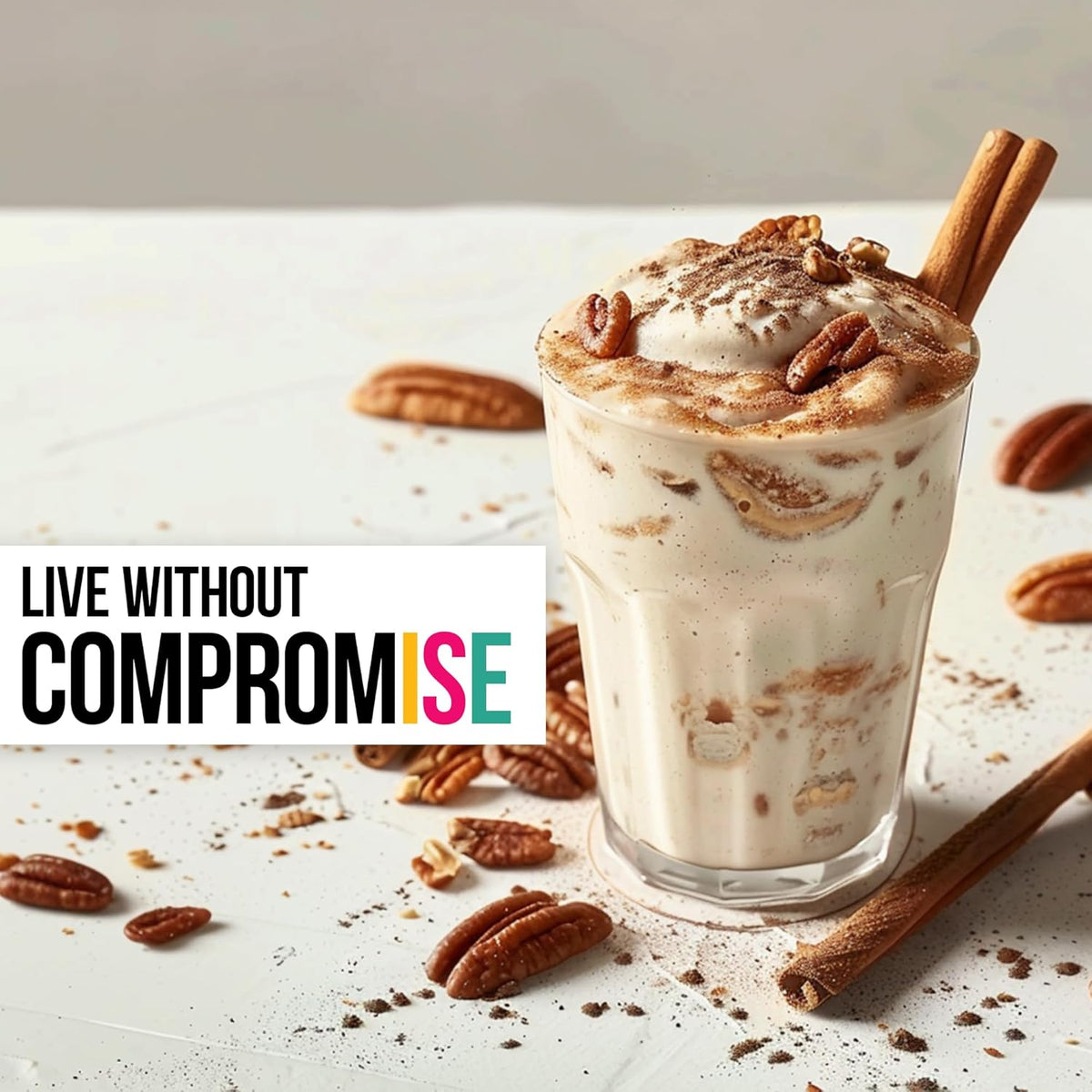 sustainably and ethically sourced ingredients with 100% plant-based composition