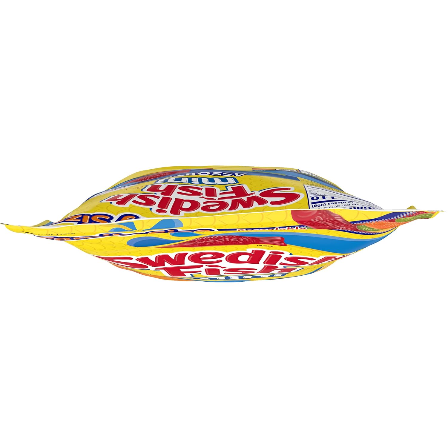 Swedish Fish Mini Gummy Candy – Individually Wrapped Kids Snacks for Birthday Party Favors and School Class Treats, 2 oz Bags