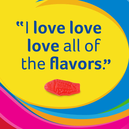 Swedish Fish Mini Gummy Candy – Individually Wrapped Kids Snacks for Birthday Party Favors and School Class Treats, 2 oz Bags