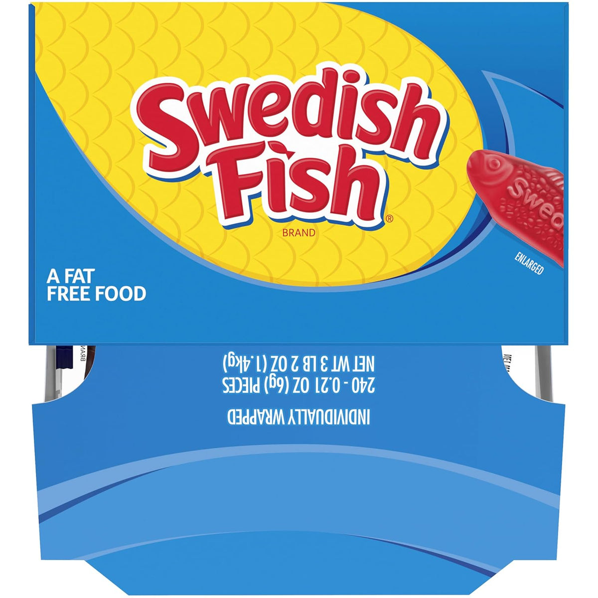 SWEDISH FISH Soft & Chewy Bulk Candy – Patio Party Handouts and Backyard Birthday Favor Bags, 240 Count