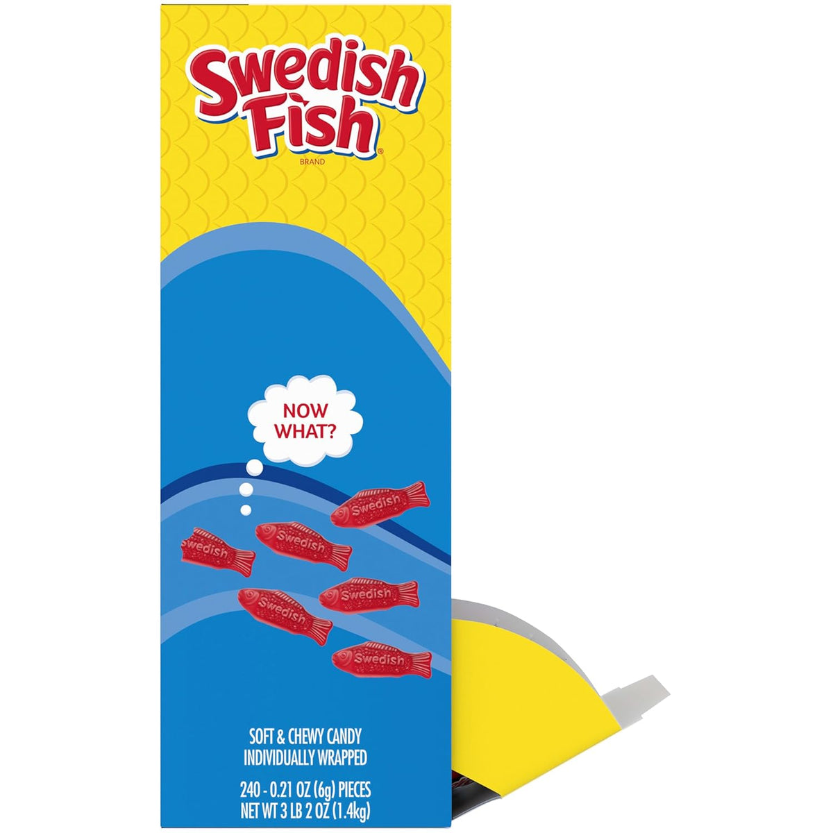 SWEDISH FISH Soft & Chewy Bulk Candy – Patio Party Handouts and Backyard Birthday Favor Bags, 240 Count