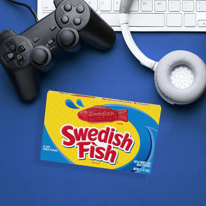 SWEDISH FISH Soft & Chewy Candy Get Well Soon Gift for Mom, 12 Pack 3.1 oz Boxes