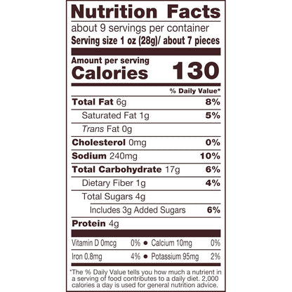 sweet-and-salty dual flavor profile in a single bite