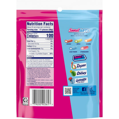 SweeTARTS Mini Chewy Candy – Nostalgic Birthday Gift for Sweet-Tooth Friends, 12 oz