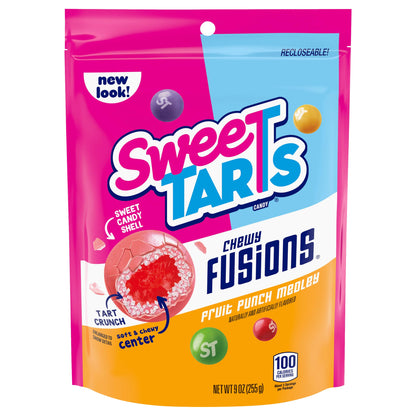 SweeTARTS Mini Chewy Candy – Road Trip Snack for Long Drives, Mixed Fruit 12 oz