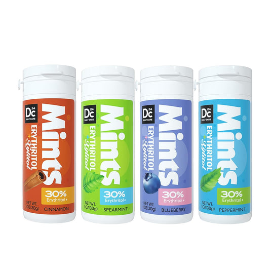 sweetened with xylitol and erythritol instead of sugar or aspartame