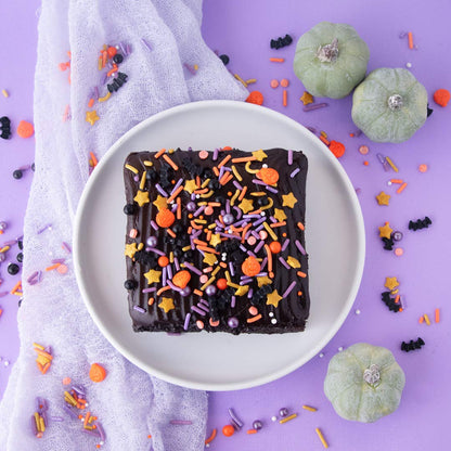Sweets Indeed Sprinklefetti Toil & Trouble Halloween Sprinkles – Allergy-Friendly Cupcake Toppings for Kids' Classroom Parties