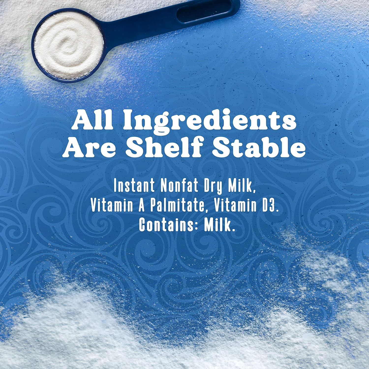 Swiss Miss Nonfat Dry Milk Powder – Lightweight Shelf-Stable Milk for RV Kitchens and Campsite Coffee