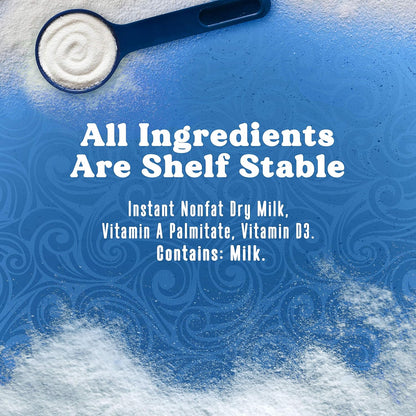 Swiss Miss Nonfat Dry Milk Powder – Lightweight Shelf-Stable Milk for RV Kitchens and Campsite Coffee