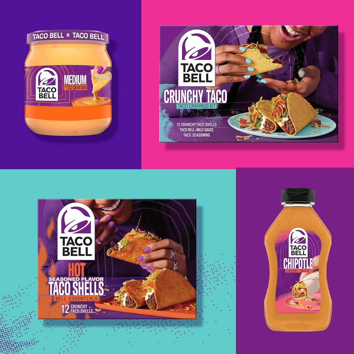 Taco Bell Creamy Chipotle Sauce – Backyard BBQ Drizzle for Grilled Meats, Veggies, and Cookout Platters